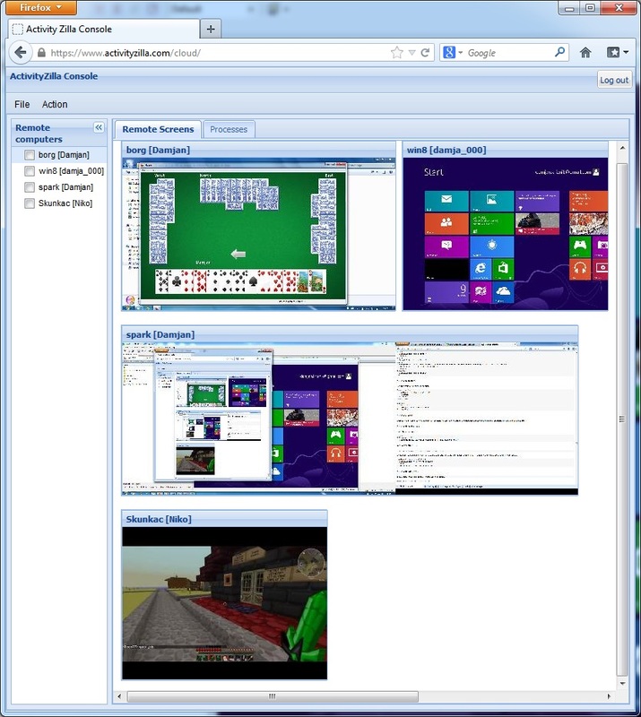 ActivityZilla Screenshot